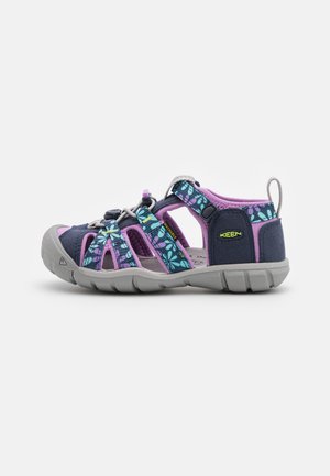 Keen SEACAMP II CNX UNISEX - Trekkingsandaler - black iris/african violet