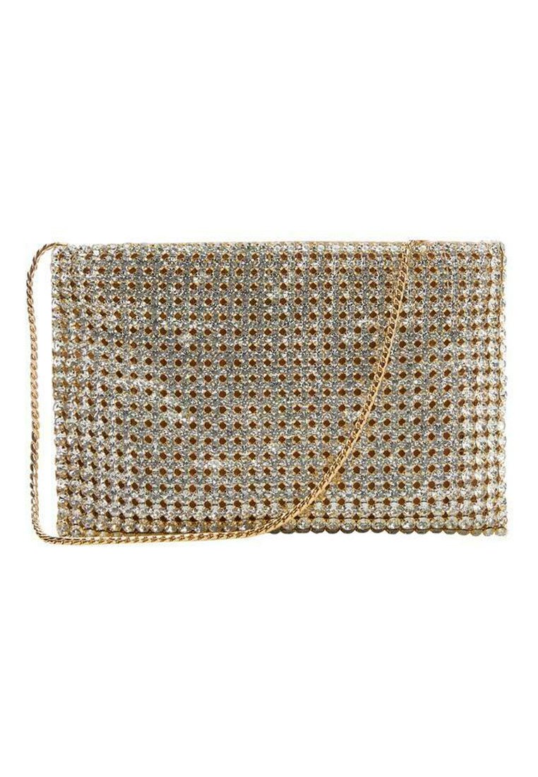 Mango PRECIOUS Clutch gold/goldfarben Zalando.de