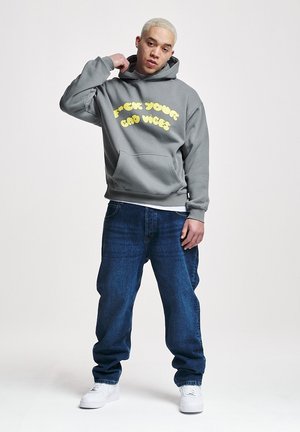 VIBES - Hoodie - washed grey