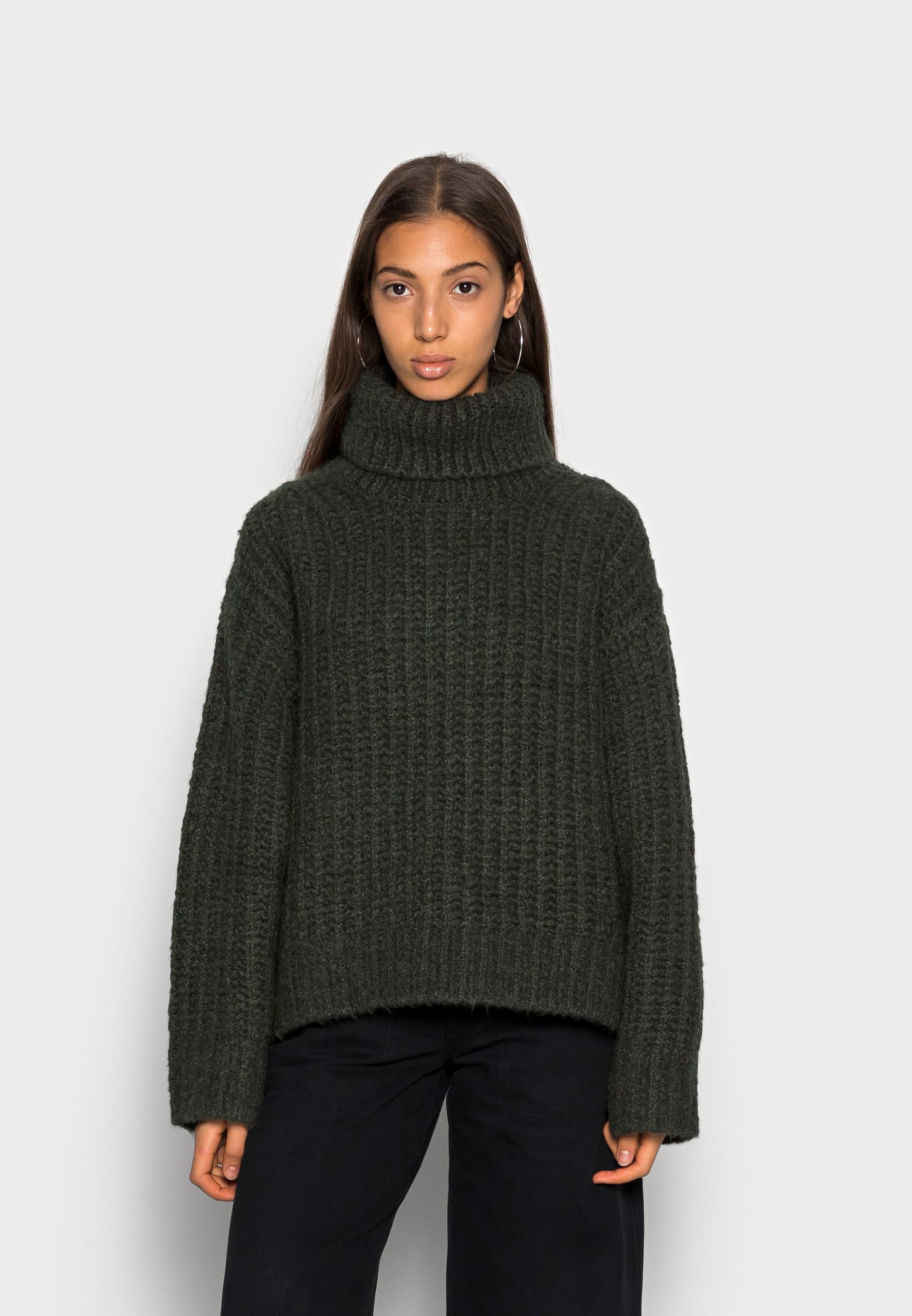 Weekday TUNE TURTLENECK - Jumper - dark 