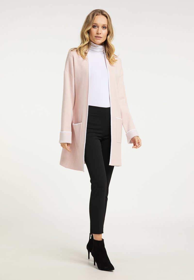 Damen Strickjacken | DreiMaster Strickjacke altrosa wollweiss/mehrfarbig - SG18072 Damen Strickjacken | DreiMaster Strickjacke altrosa wollweiss/mehrfarbig - SG18072
