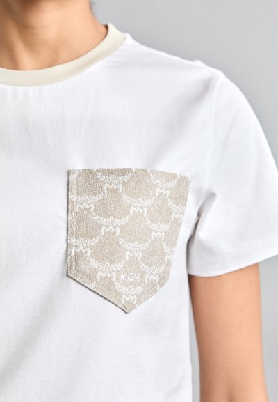 MCM T-shirts med print - oatmeal