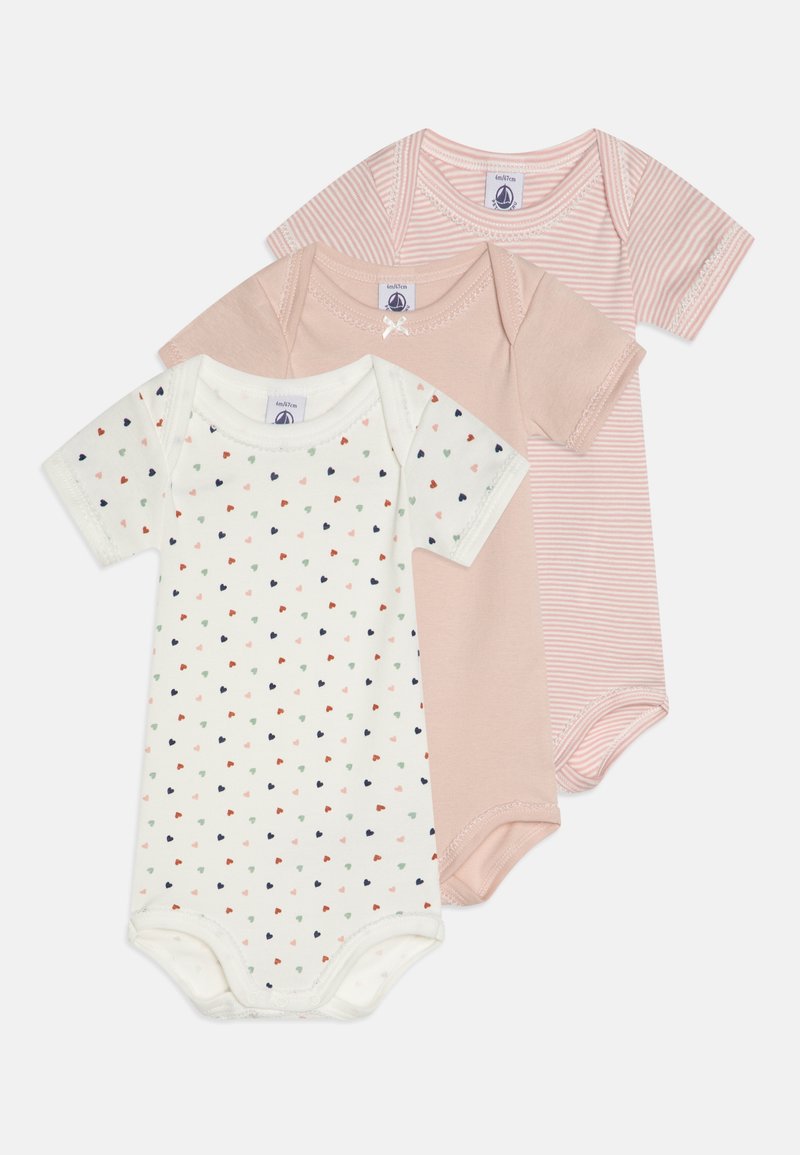 Petit Bateau - BABY UNISEX 3 PACK - Body - multi-coloured, Vergroten