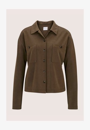 MADELEINE, MADELEINE BLUSE OVERSIZE-HEMDBLUSE MIT BRUSTTASCHEN - Hemdbluse - chocolate brown