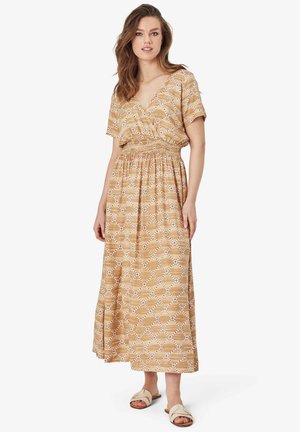 Maxi dress - print beige brown
