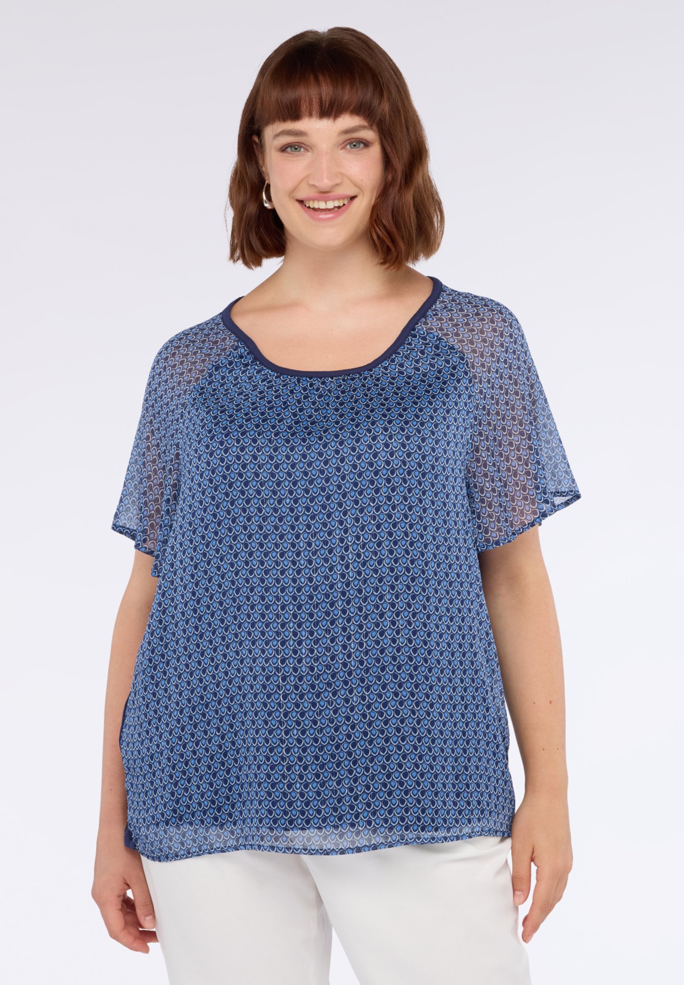 Fiorella Rubino Camicetta blu