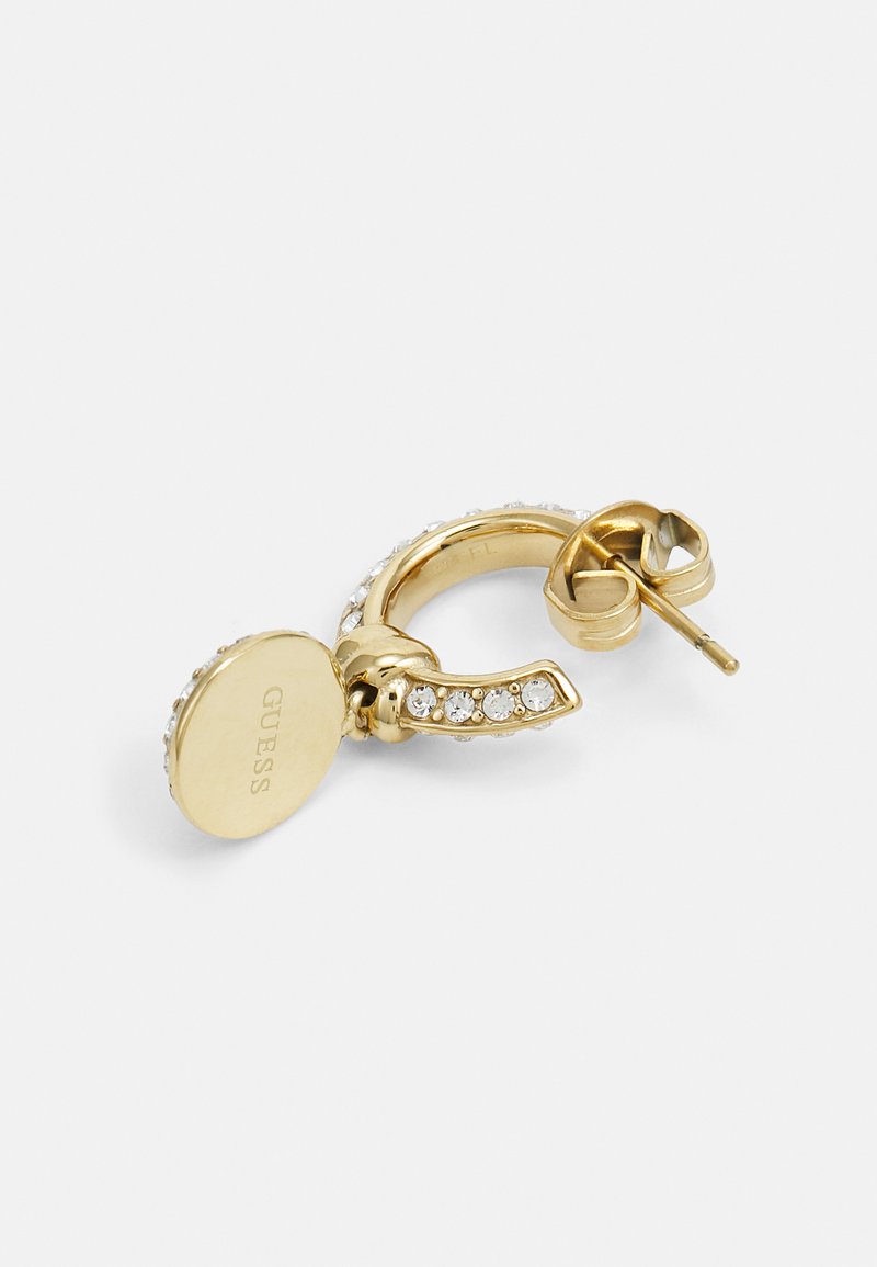 Guess Orecchini A Cerchio Donna 'Knot You' In Acciaio Inox Color Oro - JUBE04054JWYGWHT/U