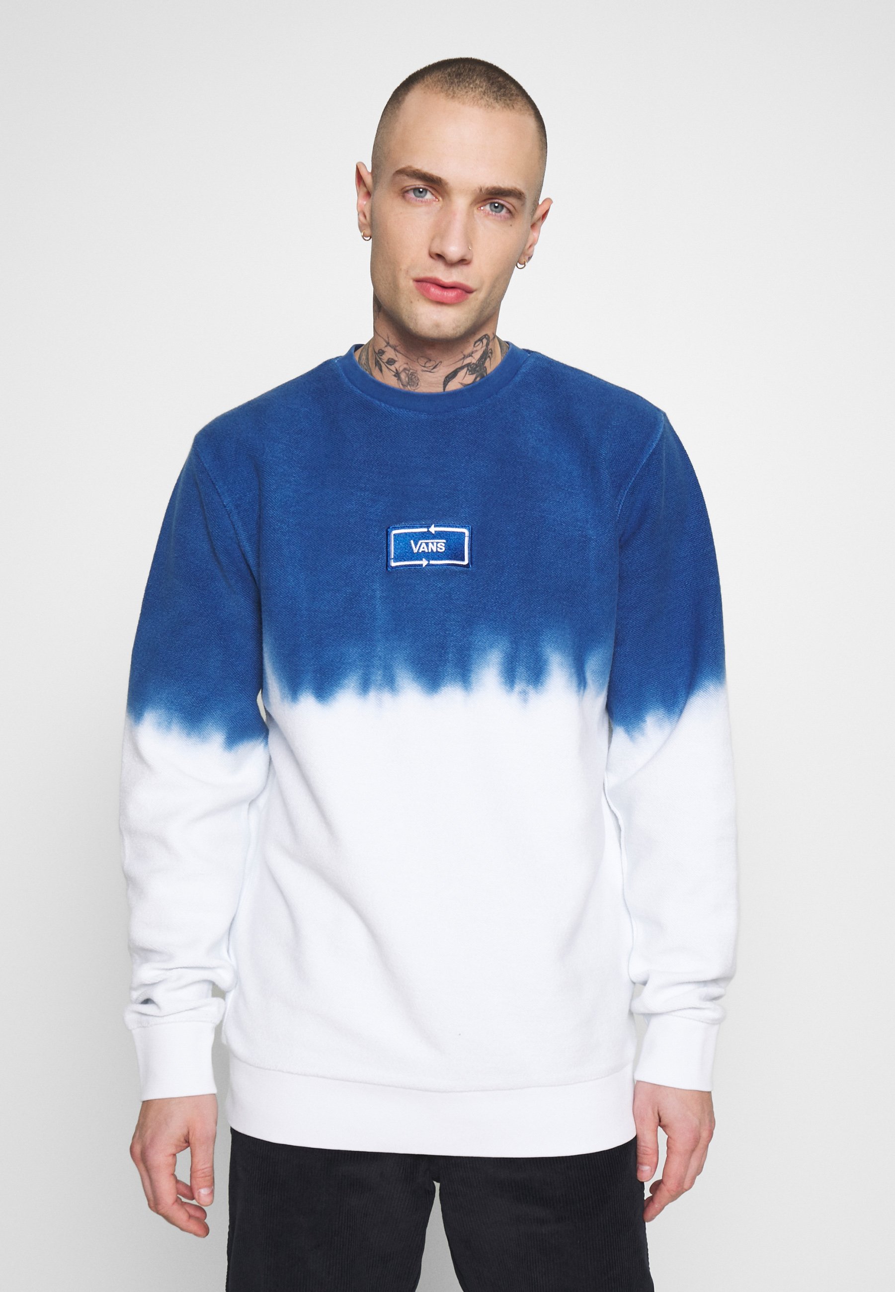 vans blue sweater