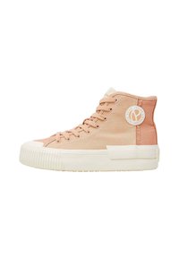 Sneakers hoog - sherbert orange