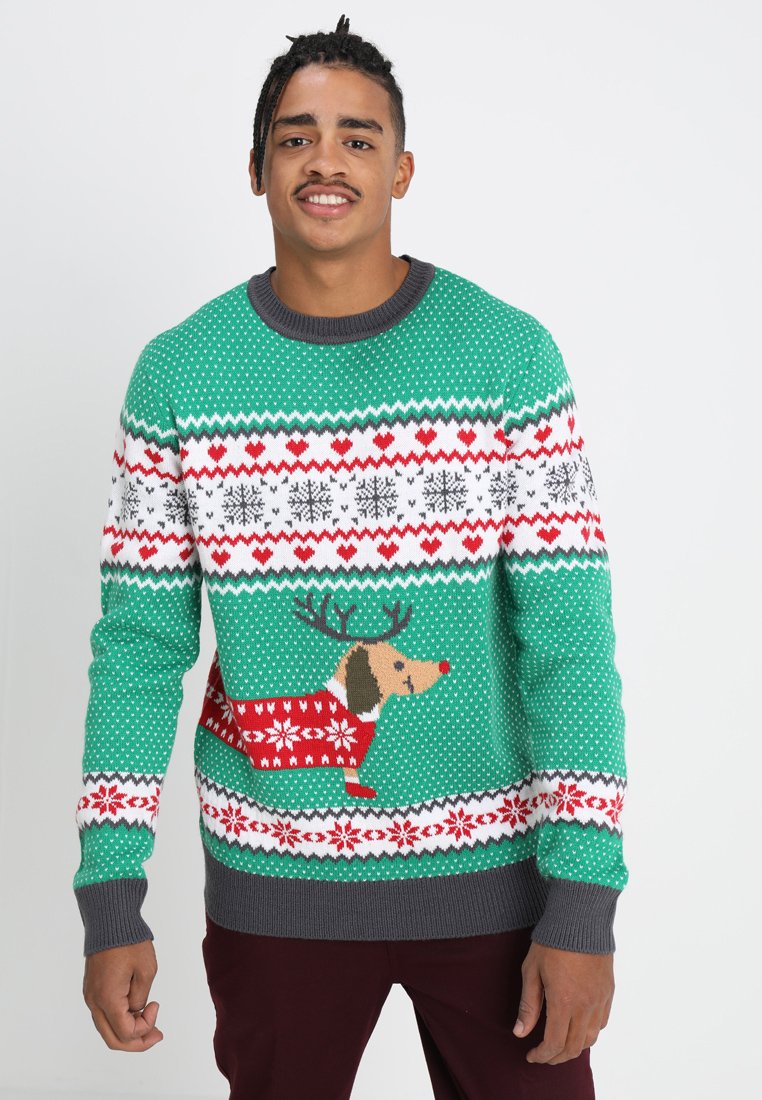 christmas jumper sausage dog