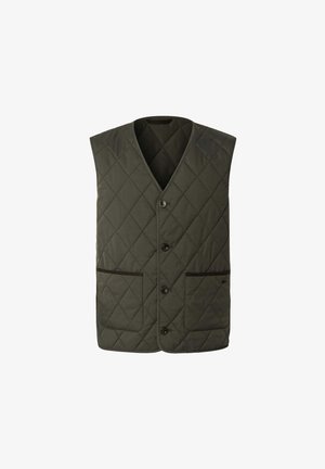 Hackett London Strukirani kaput - deep green
