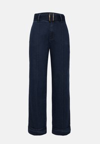 Džínsy s rovným strihom - dark blue wash