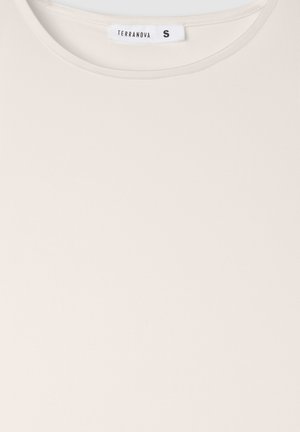 Terranova, BASIC SENZA MANICHE - Body - bianco lana