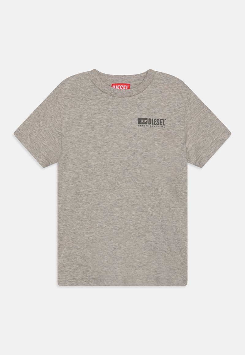Diesel T-shirt basic grijs Diesel T-shirt basic grijs
