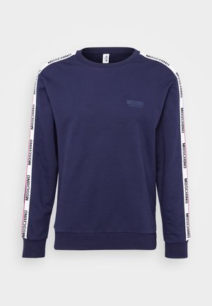 Moschino Underwear CREWNECK  - Haut de pyjama - blue