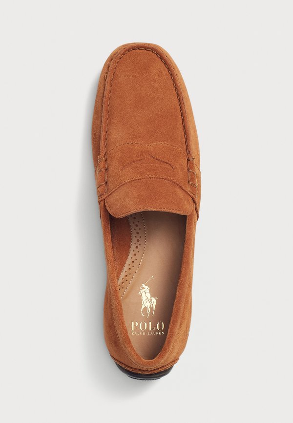 REYNOLD SUEDE DRIVER - Moccasins - teak4