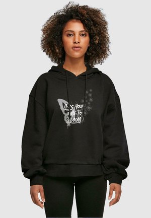 Merchcode IT´S YOUR TIME TO BLOOM - Hoodie - black