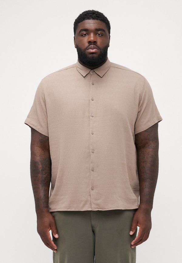 JCOATHLETICO CRINGLE SHIRT - Shirt - desert taupe
