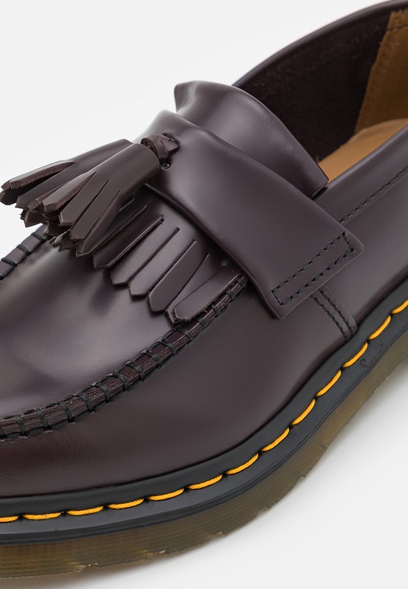 Dr. Martens ADRIAN UNISEX - Mocasines - burgundy smooth/rojo oscuro Zalando.es