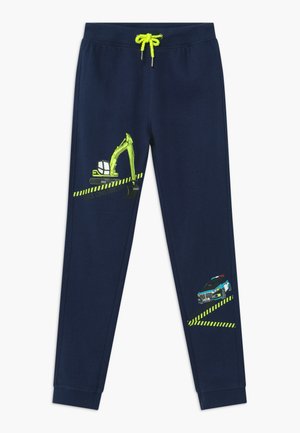 KIDS POLICE CAR DIGGER - Pantaloni sportivi - blau