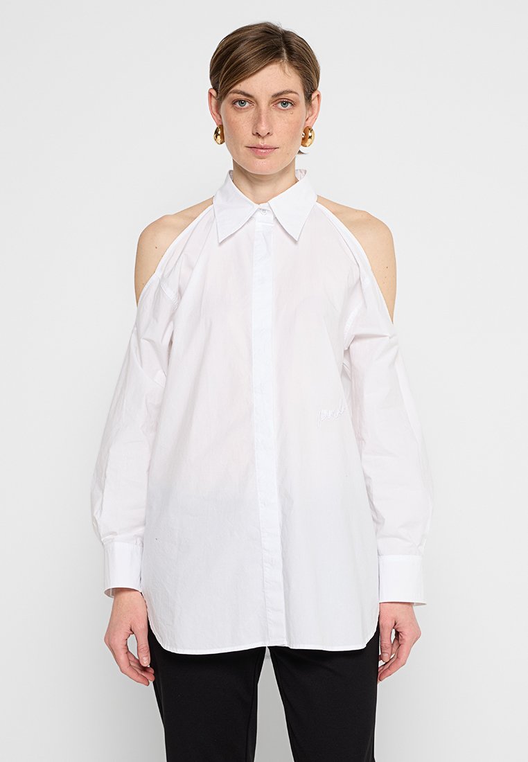 pinko Overhemdblouse wit pinko Overhemdblouse wit