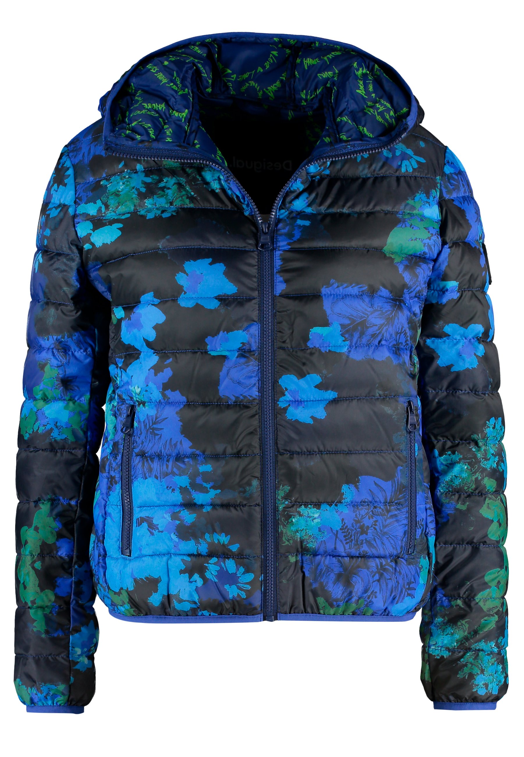 Desigual PADDED Lett jakke azul agata Zalando.no Desigual | Kjøp klær, kjoler og vesker DESIGUAL hos Zalando