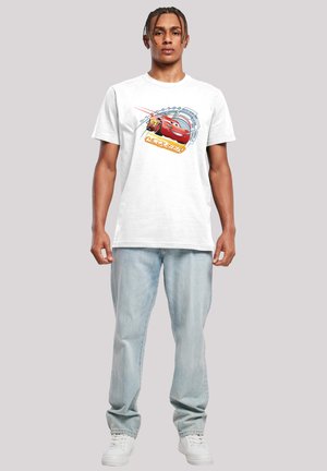 DISNEY CARS LIGHTNING MCQUEEN - Print T-shirt - white