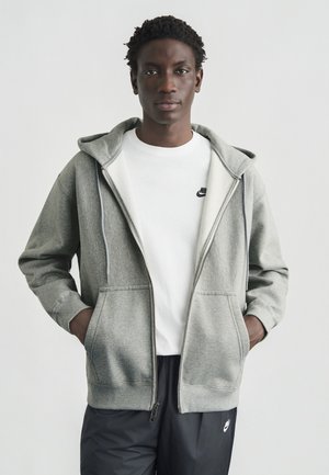 SOLO HOODIE - Sweatjakke - grey