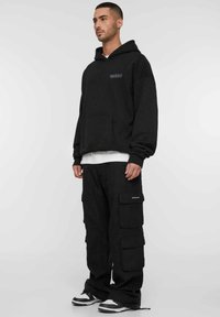 MJ Gonzales HEAVY - FEARLESS FLIGHT - Kapucni - black