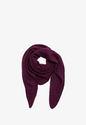 Faera ELASTISCH COZY OBERFLÄCHE - Scarf - weinrot