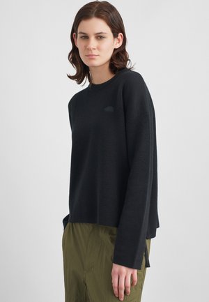 URBAN EXPLORER SWEATER - Strikkegenser - black