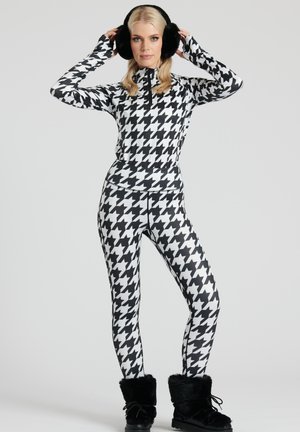 SKI BASE LAYER  - Leggings - black white