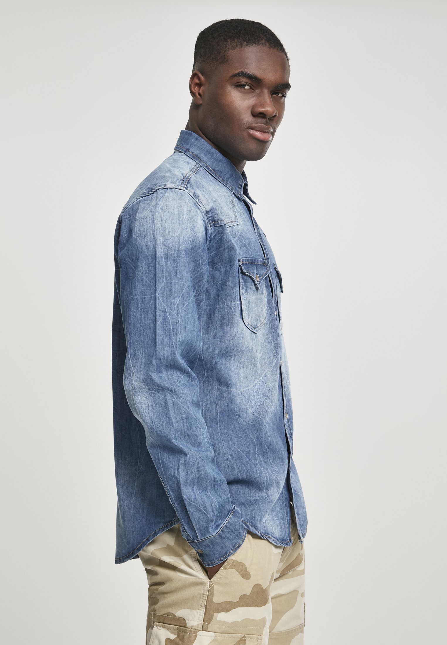Herren HERREN RILEY DENIMSHIRT - Hemd Herren HERREN RILEY DENIMSHIRT - Hemd