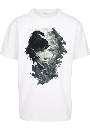 Upscale by Mister Tee, PUPPET MASTER HEAVY OVERSIZE - T-shirt z nadrukiem