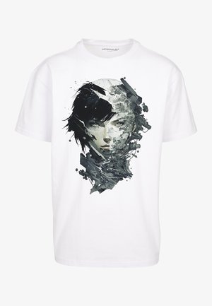 Upscale by Mister Tee, PUPPET MASTER HEAVY OVERSIZE - T-shirt z nadrukiem
