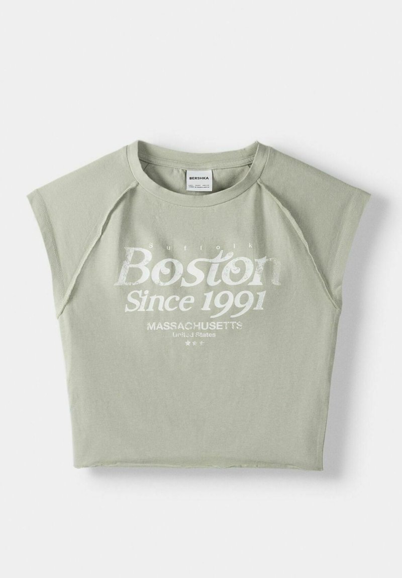 Bershka Top groen Bershka Top groen