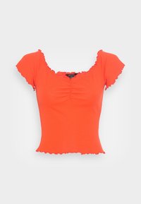 Monki Camiseta estampada - orange