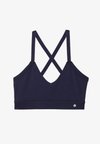 ESSENTIAL MEDIUM SUPPORT SPORTS BRA WITH ADJUSTABLE CROSS BACK - Sport-BH mit mittlerer Stützkraft - dark blue