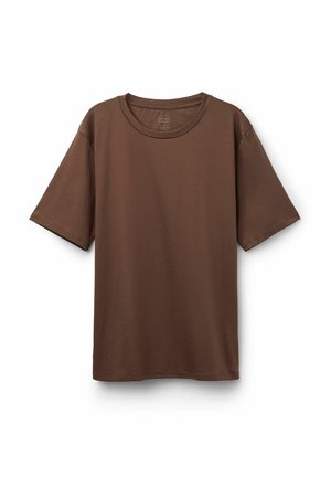 Intimissimi, SHORT-SLEEVED - T-Shirt basic - brown