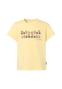 Vaude - LEZZA UNISEX - Camiseta estampada - vanilla Imagen en miniatura 1