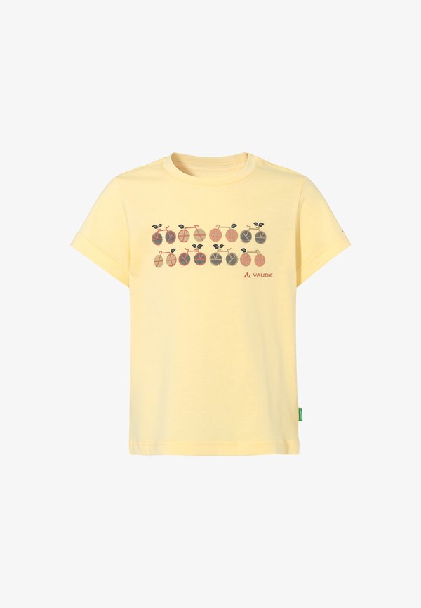 LEZZA UNISEX - Print T-shirt - vanilla