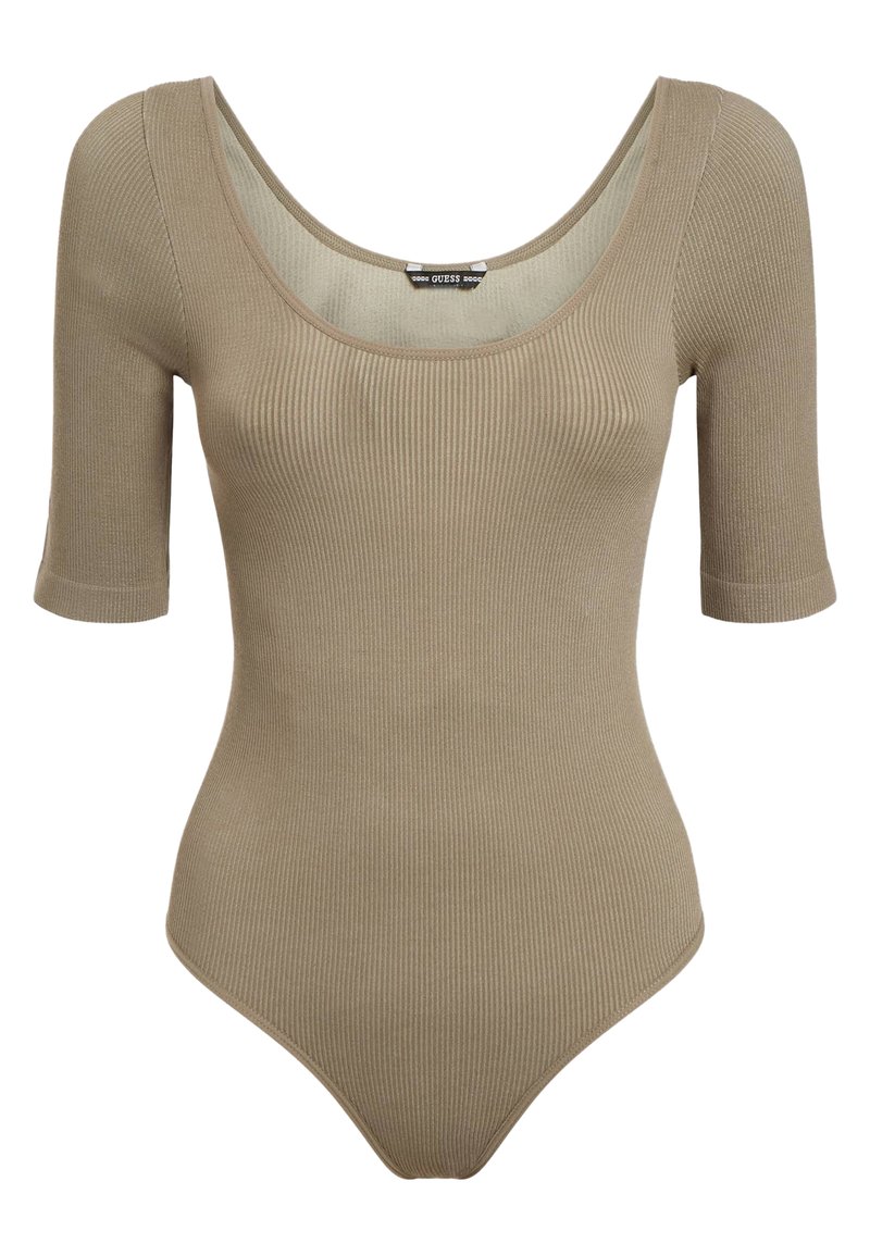 Guess T-shirt print kaki