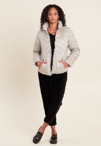 Breal TAILLIERTE MIT REISSVERSCHLUSS Doudoune gris argent