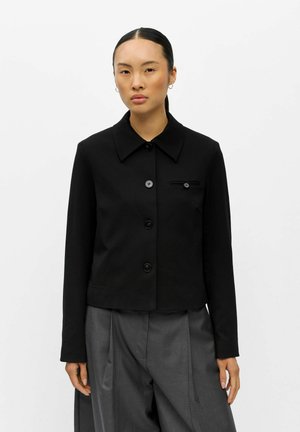 Object BLAZER BUTTON-DOWN - Blazer - black