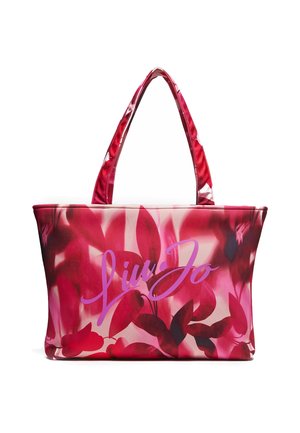 PRINTED  SCUBA - Shopping bag - fuchsia
