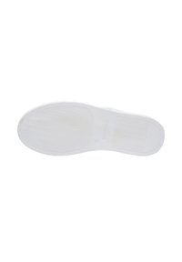 White sneaker sole featuring a textured rubber surface with wavy and zigzag patterns. Markings include "MADE IN ITALY" and size details.