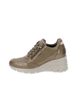 Sneakers basse - bronzo