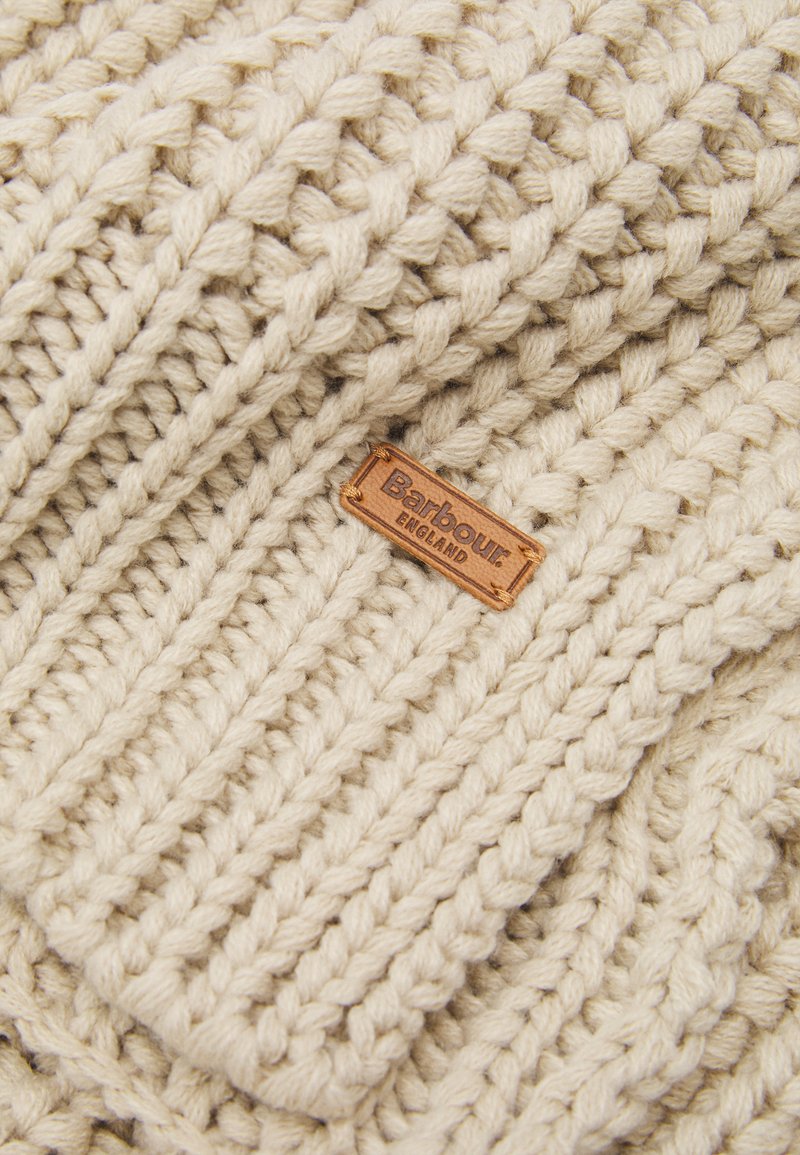 Barbour SALTBURN BEANIE SCARF SET - Scarf - pearl/off-white  display picture 1