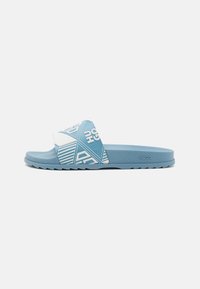 HUGO MATCH IT - Sandalias planas - open blue/azul - Zalando.es