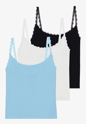 Even&Odd by Zalando 3 PACK - Top - black/white/light blue